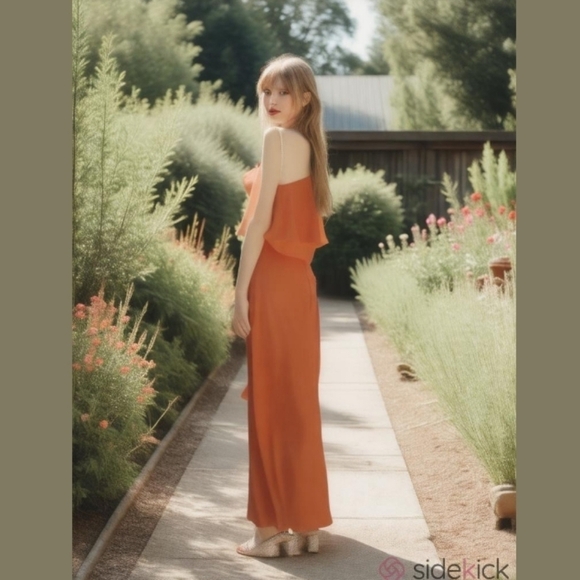 AZAZIE womens tie shoulder dress. Size 4. EUC - Picture 11 of 12